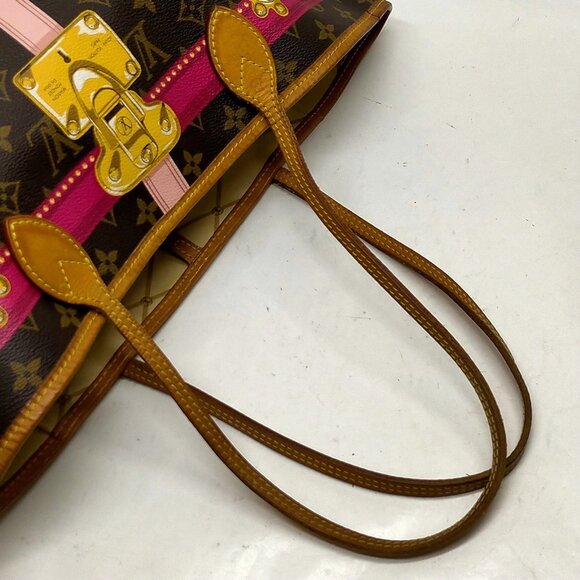 Louis Vuitton LV Tote Bag M40156 Neverfull MM Brown Monogram 4724792 - Picture 10 of 16